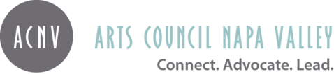 Logo for arts council napa valley