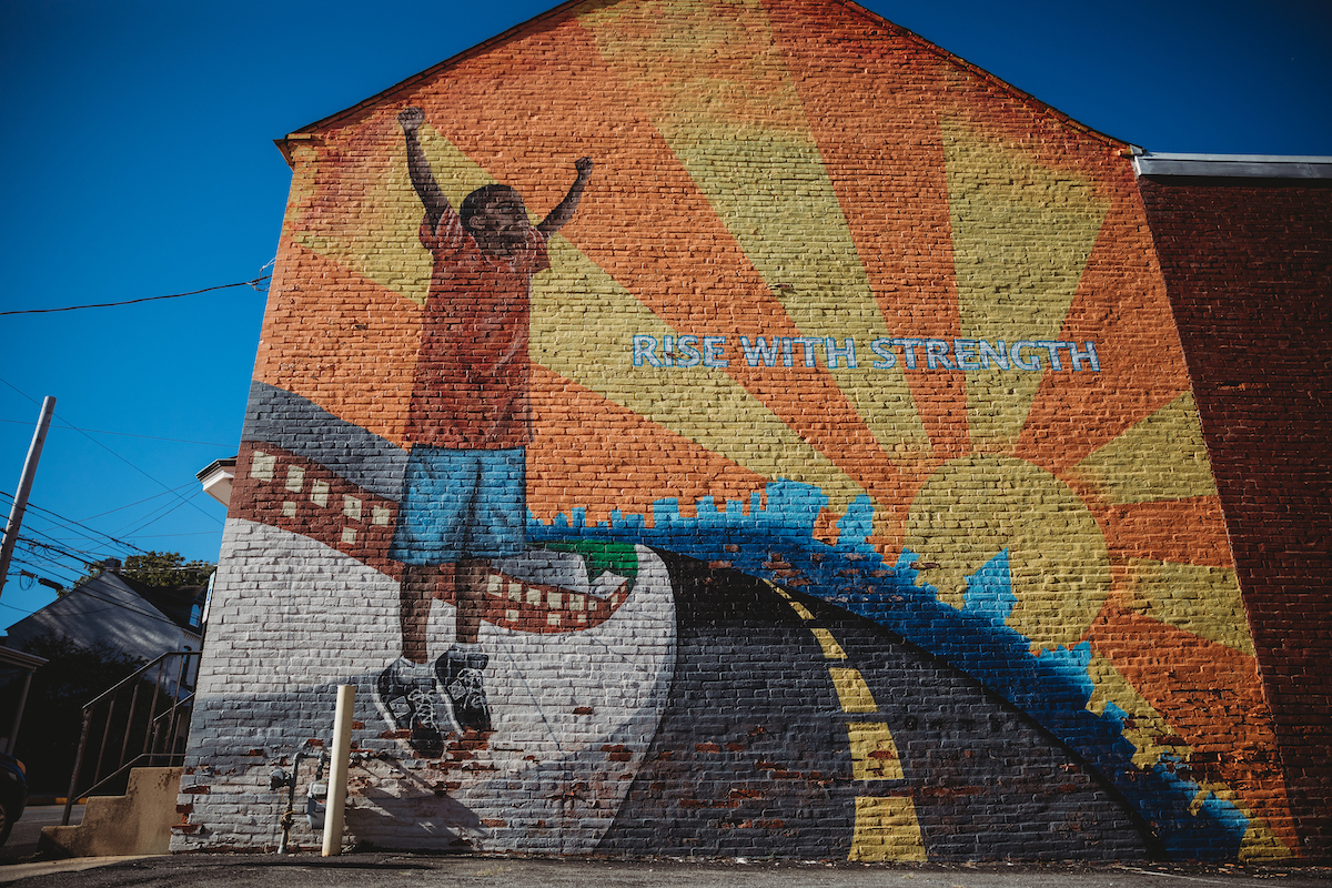 Rise With Strength Mural hosted on the Public Art Archive