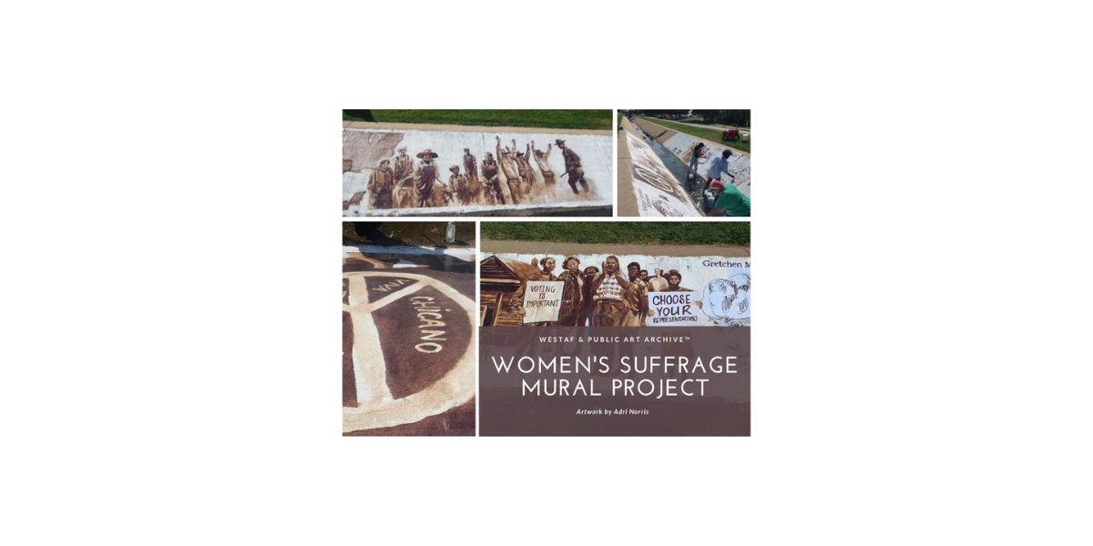 Women’s Suffrage Mural Completed by Artist Adri Norris